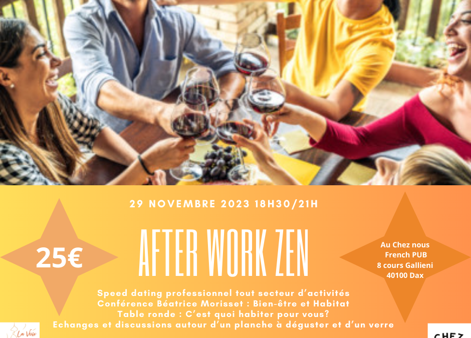 29 Novembre 2023 – After Work Zen